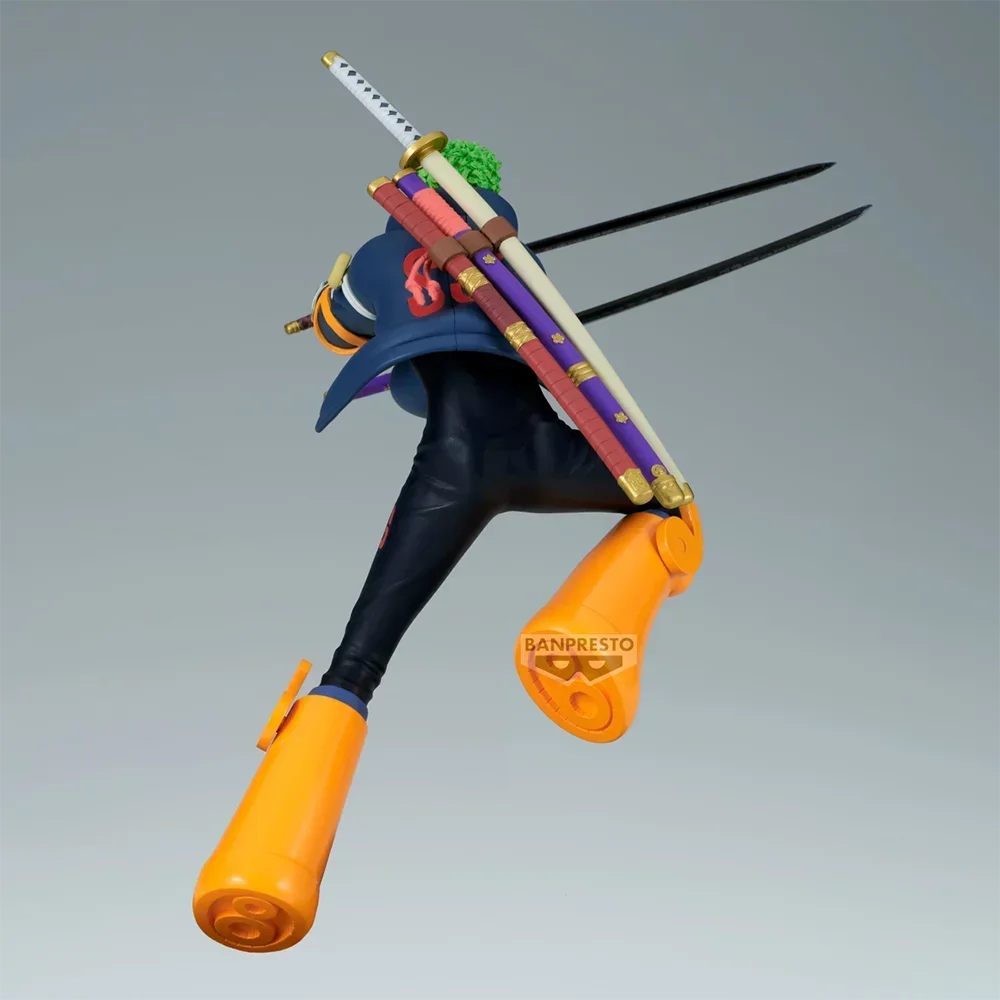 Figura Roronoa Zoro - One Piece | Zoro en pose de combate, colección Battle Record 16cm