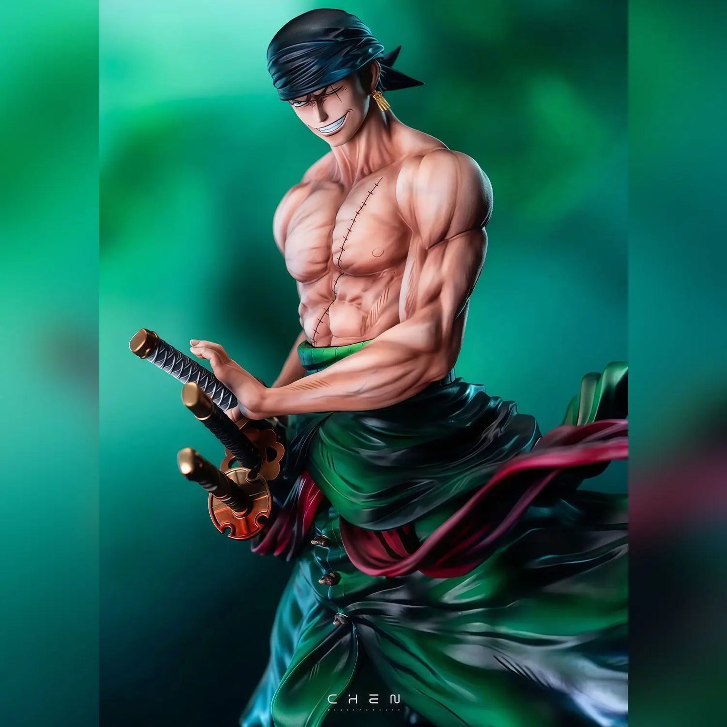 Figura Roronoa Zoro - One Piece | GK 28cm