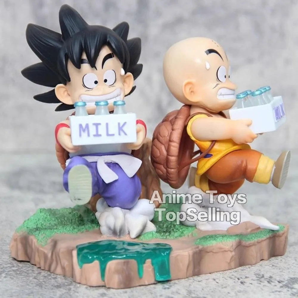 Figura Goku y Krillin 15 cm - Dragon Ball | PVC