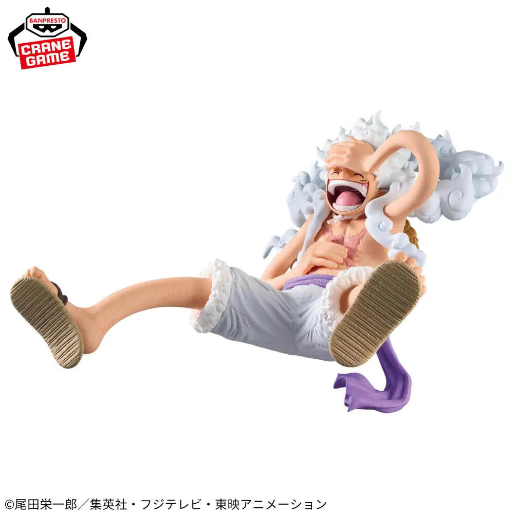 En stock Bandai One Piece KING OF ARTIST Gear 5 Monkey D Luffy BANPRESTO Adornos de regalo