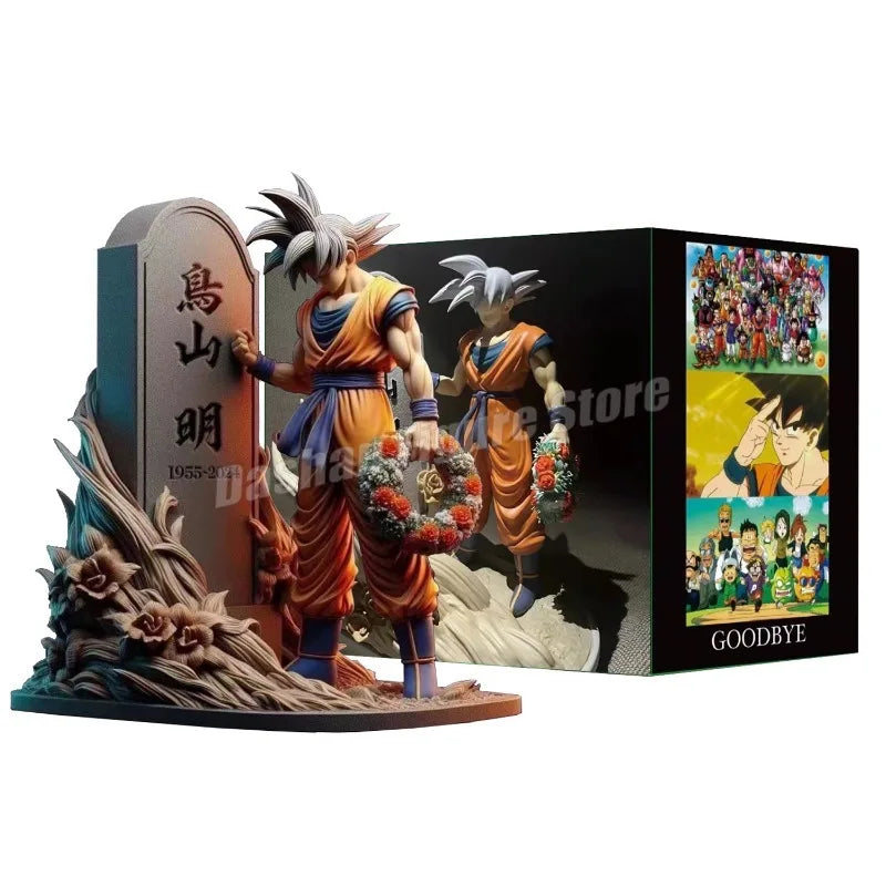 Figura Son Goku Tributo Akira Toriyama - Dragon Ball | Homenaje GOODBYE 23cm