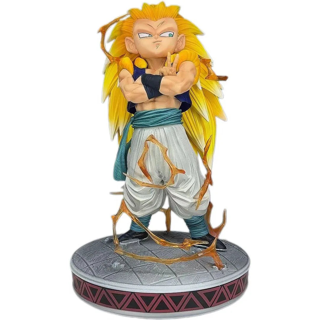 Figura Gotenks SSJ 24cm - Dragon Ball Z | Escuadrón Fantasma Kamikaze