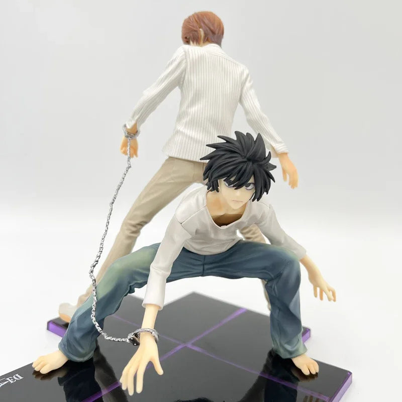 Figura Light y L Diorama - Death Note | 24cm