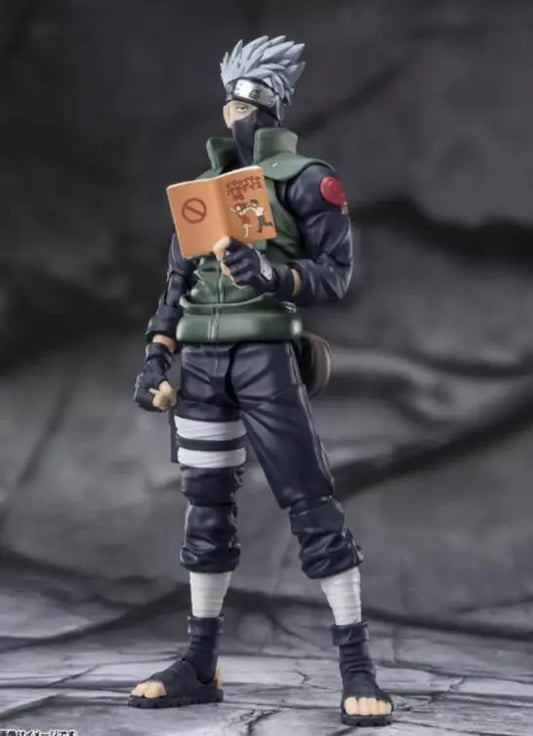 SHF 15cm Anime Naruto Sasuke Hatake Kakashi Articulated Action Figure Toys