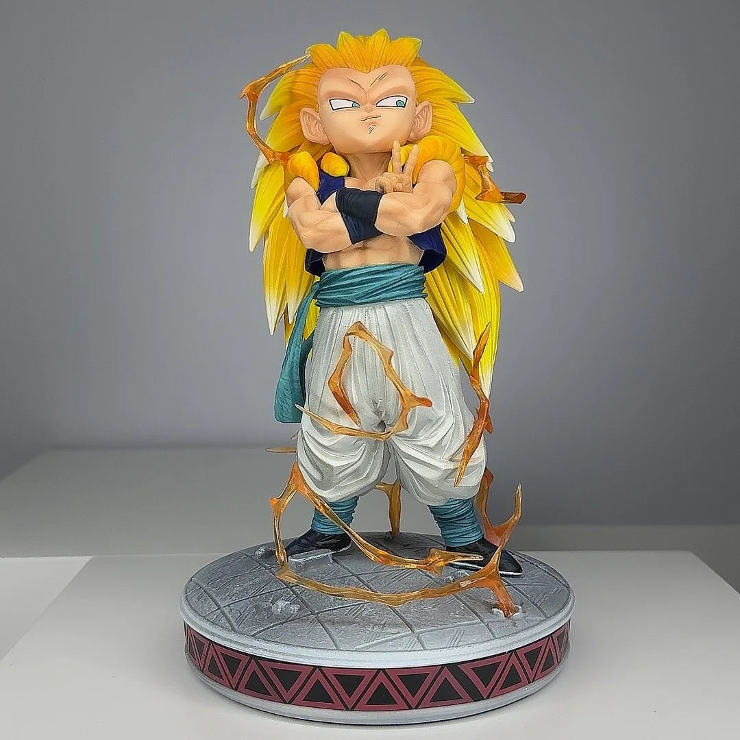 Figura Gotenks SSJ 24cm - Dragon Ball Z | Escuadrón Fantasma Kamikaze