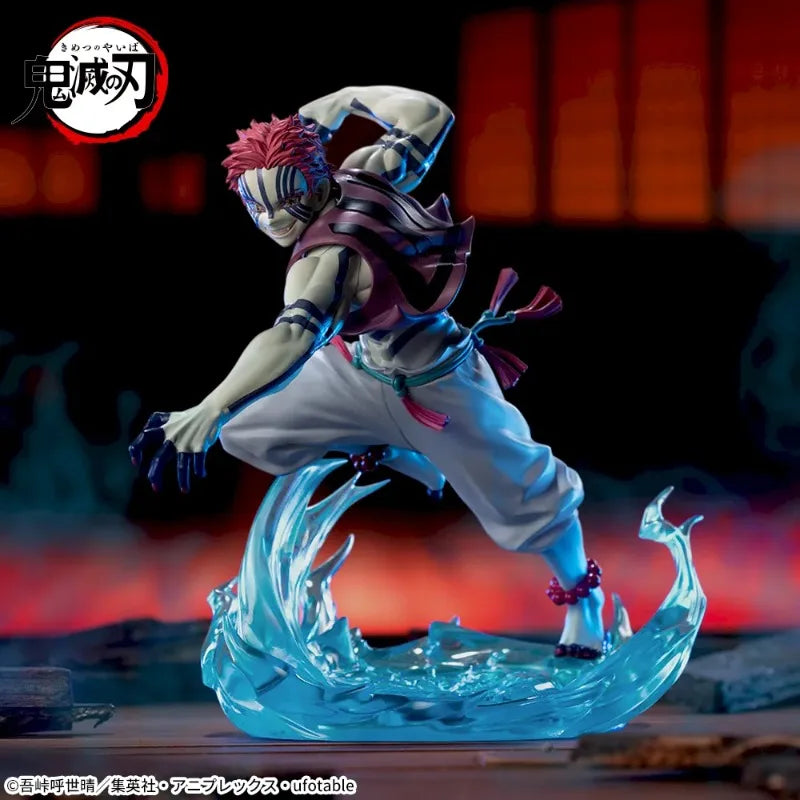Figuras Tanjiro, Giyu y Akaza - Guardianes de la Noche | SEGA XrossLink 14cm
