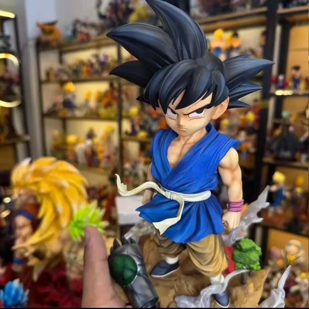 Figura Son Goku GT - Dragon Ball GT | Cabezas Intercambiables 25cm