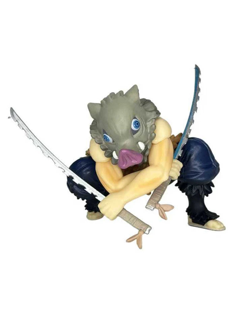 Figura Inosuke Hashibira - Kimetsu no Yaiba | Chibi Bestia 8cm