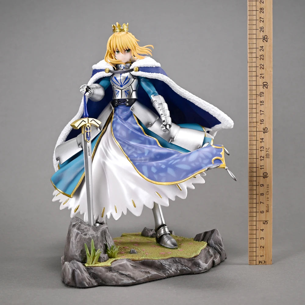 Nuevo 27cm Fate/Grand Order Fate/stay night Saber Altria Pendragon Anime PVC figura de acción juguete estatua adulto muñeca coleccionable en miniatura