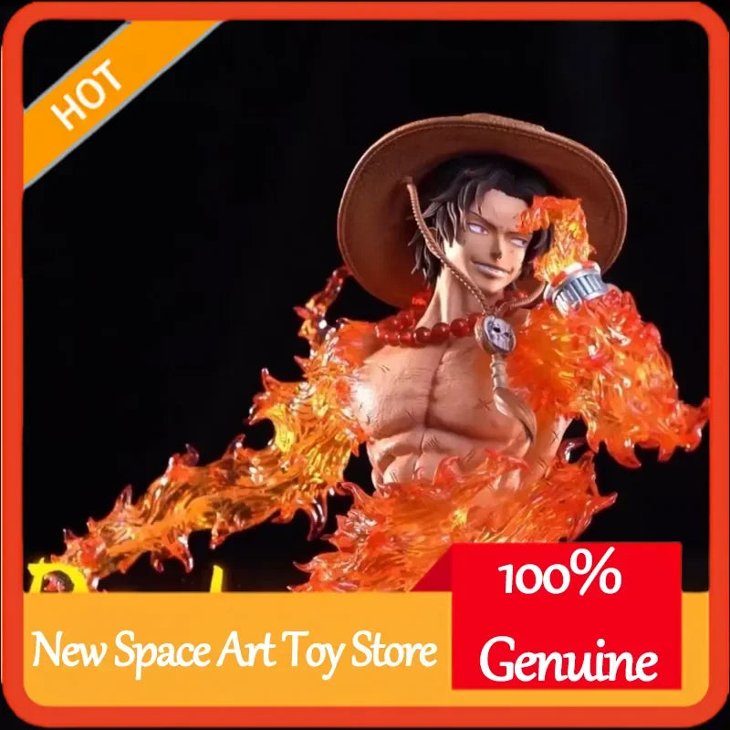 Figura Portgas D. Ace Luminosa - One Piece | Versión LED
