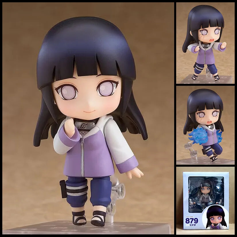 Figura Chibi Hinata Hyuga - Naruto Shippuden | Rostros Intercambiables
