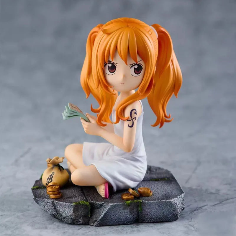 Figura Nami - One Piece | Estilo Q Chibi 11cm