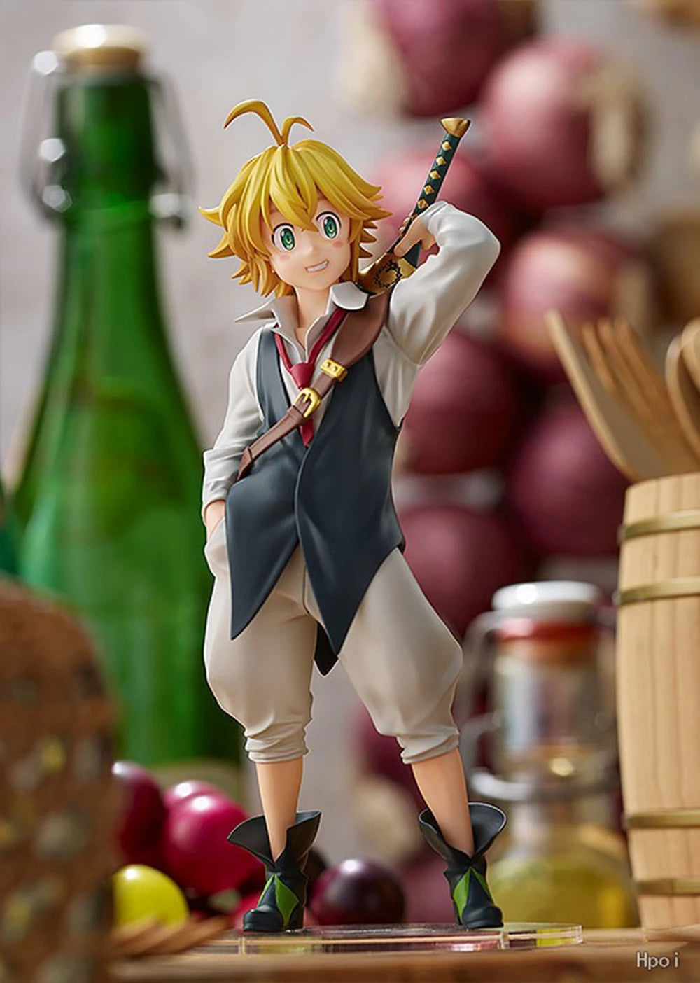 Figura Meliodas - Seven Deadly Sins | Meliodas, Capitán de los Siete Pecados Capitales, con espada 15cm