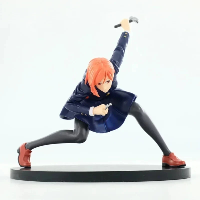 Figura Nobara Kugisaki - Jujutsu Kaisen | Pose de Combate 15cm