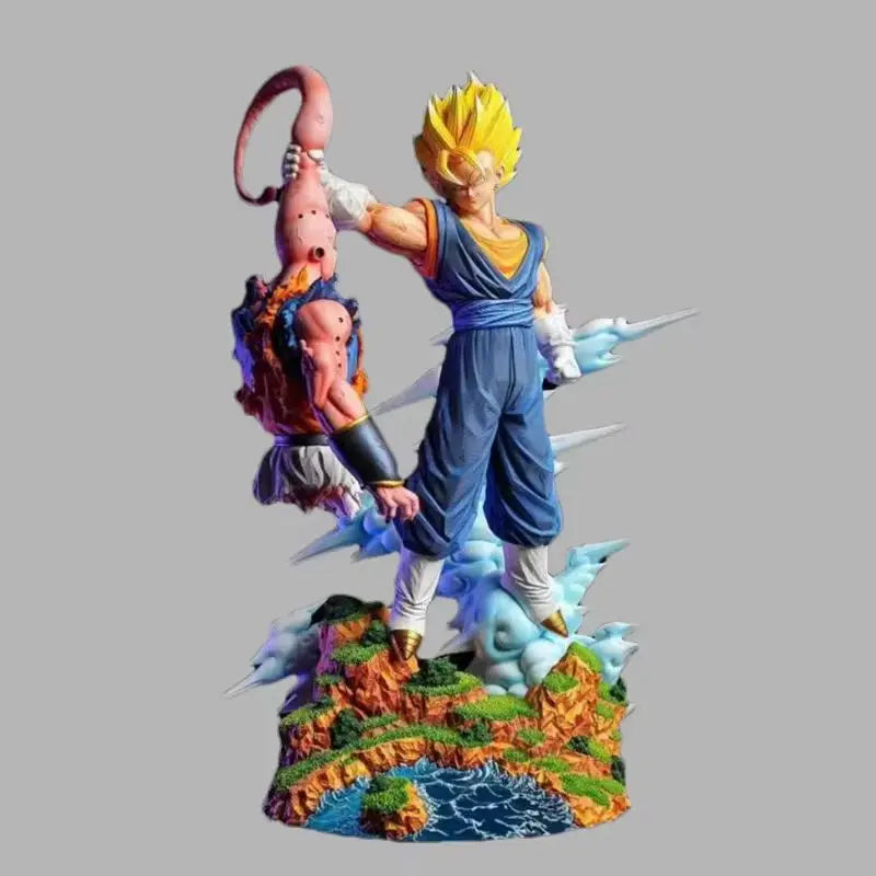 Figura Majin Buu VS Vegetto - Dragon Ball Z | Diorama GK 33cm