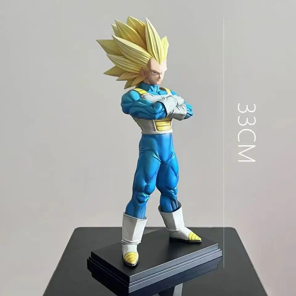 En Stock Dragon Ball Z Ssj3 Vegeta figura Super Saiyan 3 Vegeta figuras de acción Gk colección de estatuas modelo juguetes regalo