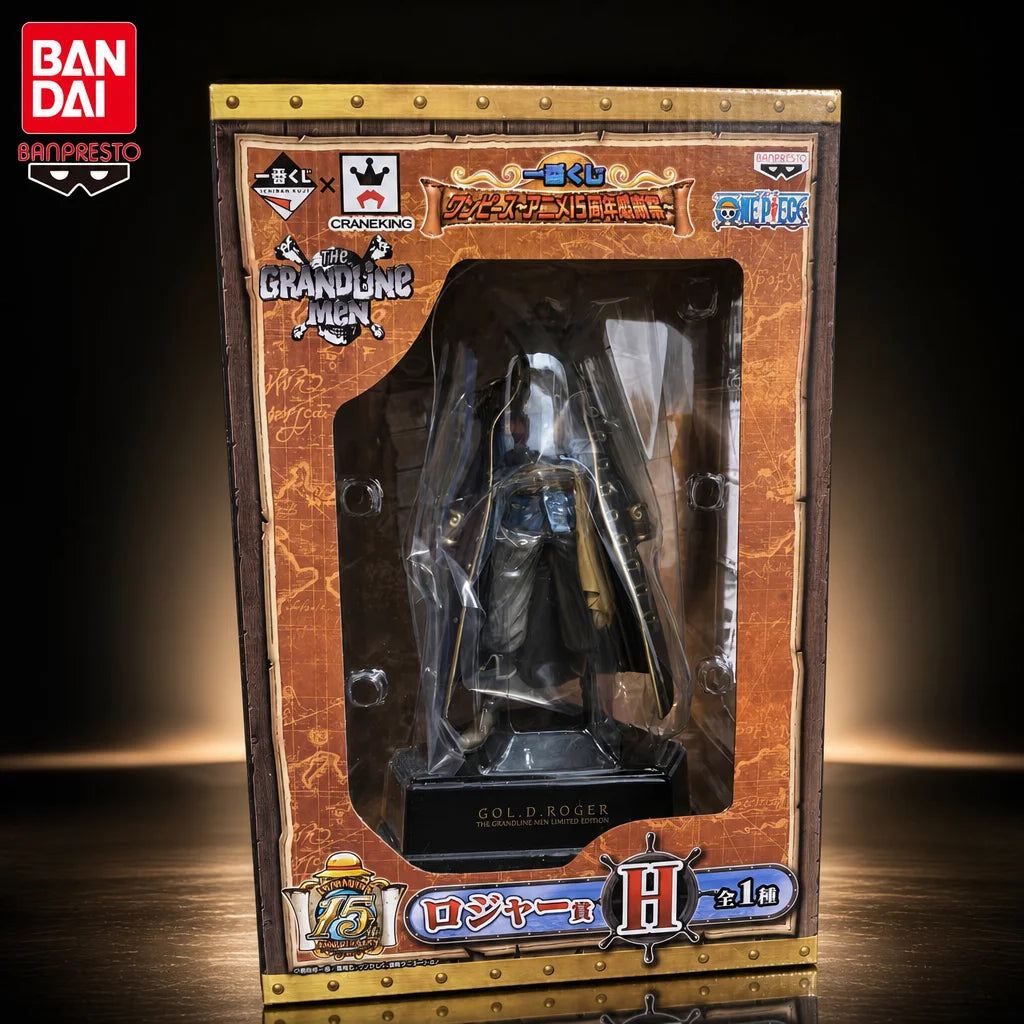 Figura Gol D. Roger - One Piece | Banpresto The Grandline Men 17cm
