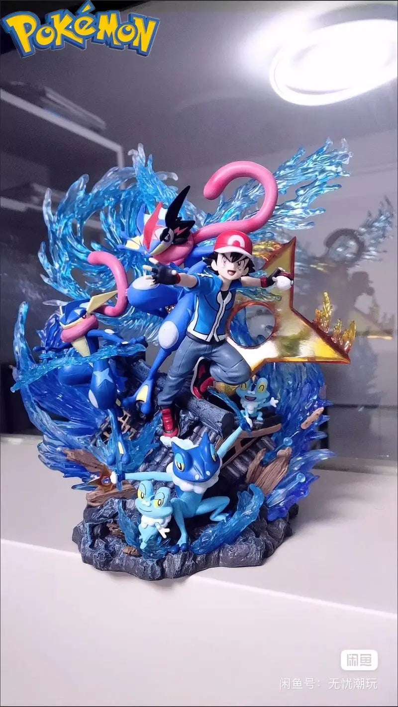 Figura Ash Ketchum y sus Pokémon - Pokémon | Diorama Gran Tamaño