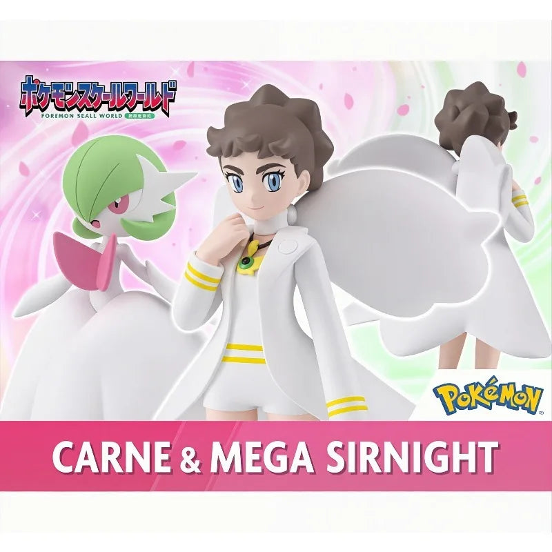 Figura Diantha y Mega Gardevoir - Pokémon | Bandai Scale World