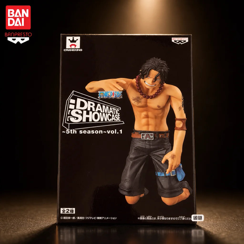 Figura Portgas D. Ace y Monkey D. Luffy - One Piece | Banpresto Dramatic Showcase 12cm