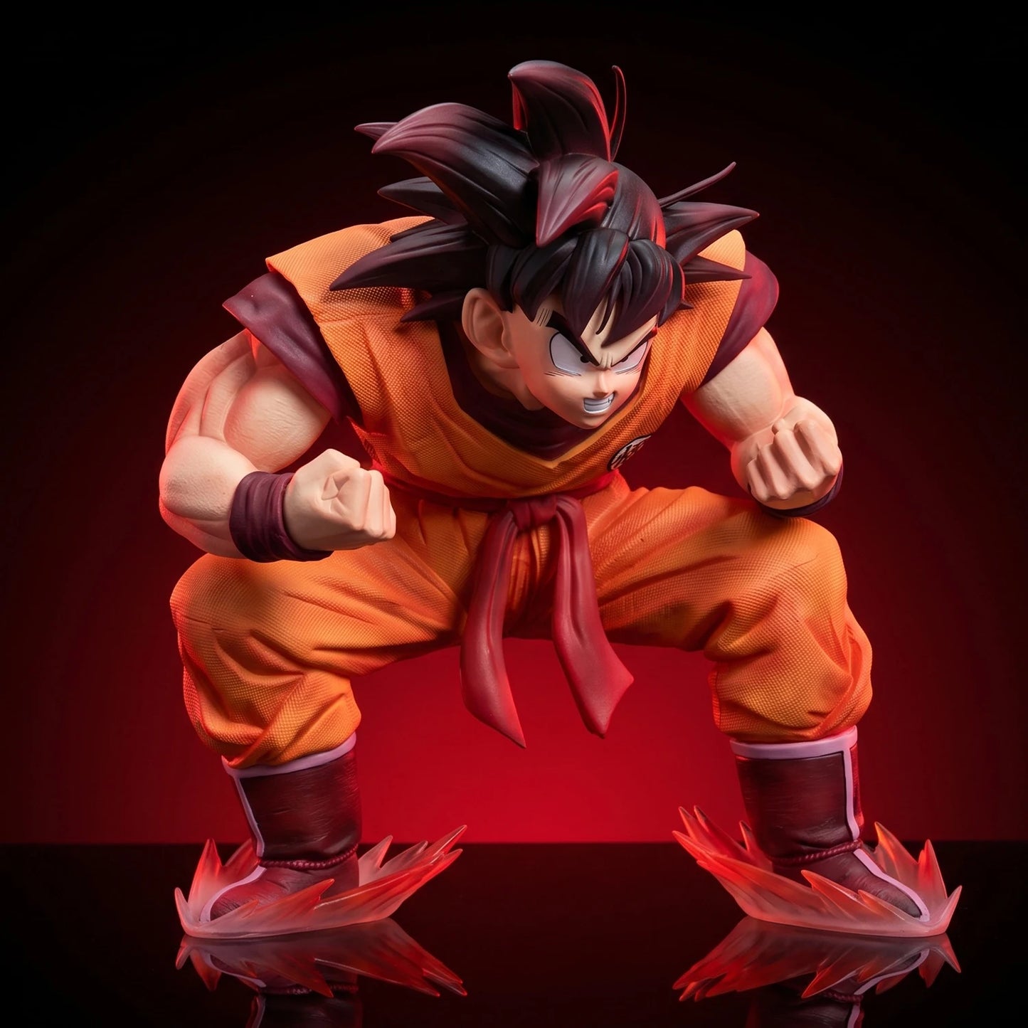 Figura Son Goku Kaio-ken - Dragon Ball Z | Bandai 17cm
