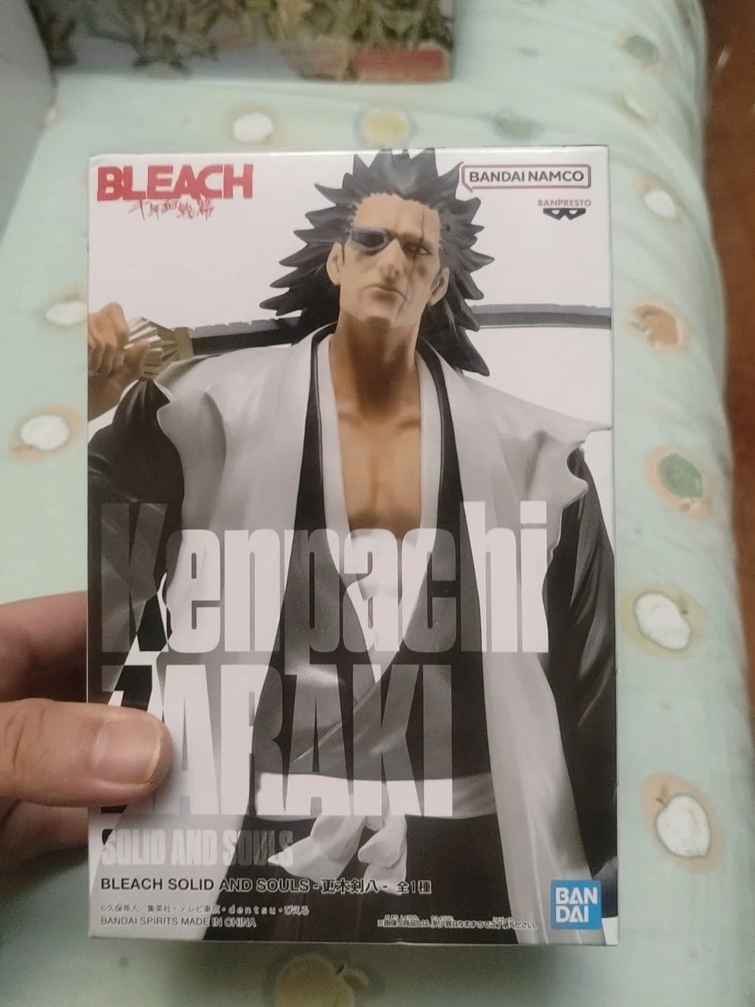 Figura Zaraki Kenpachi - Bleach | Bandai Banpresto Solid and Souls