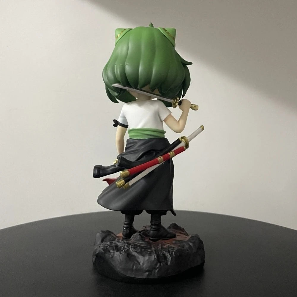 Figura Anya cosplay Zoro - Spy x Family x One Piece | GK 18,5cm