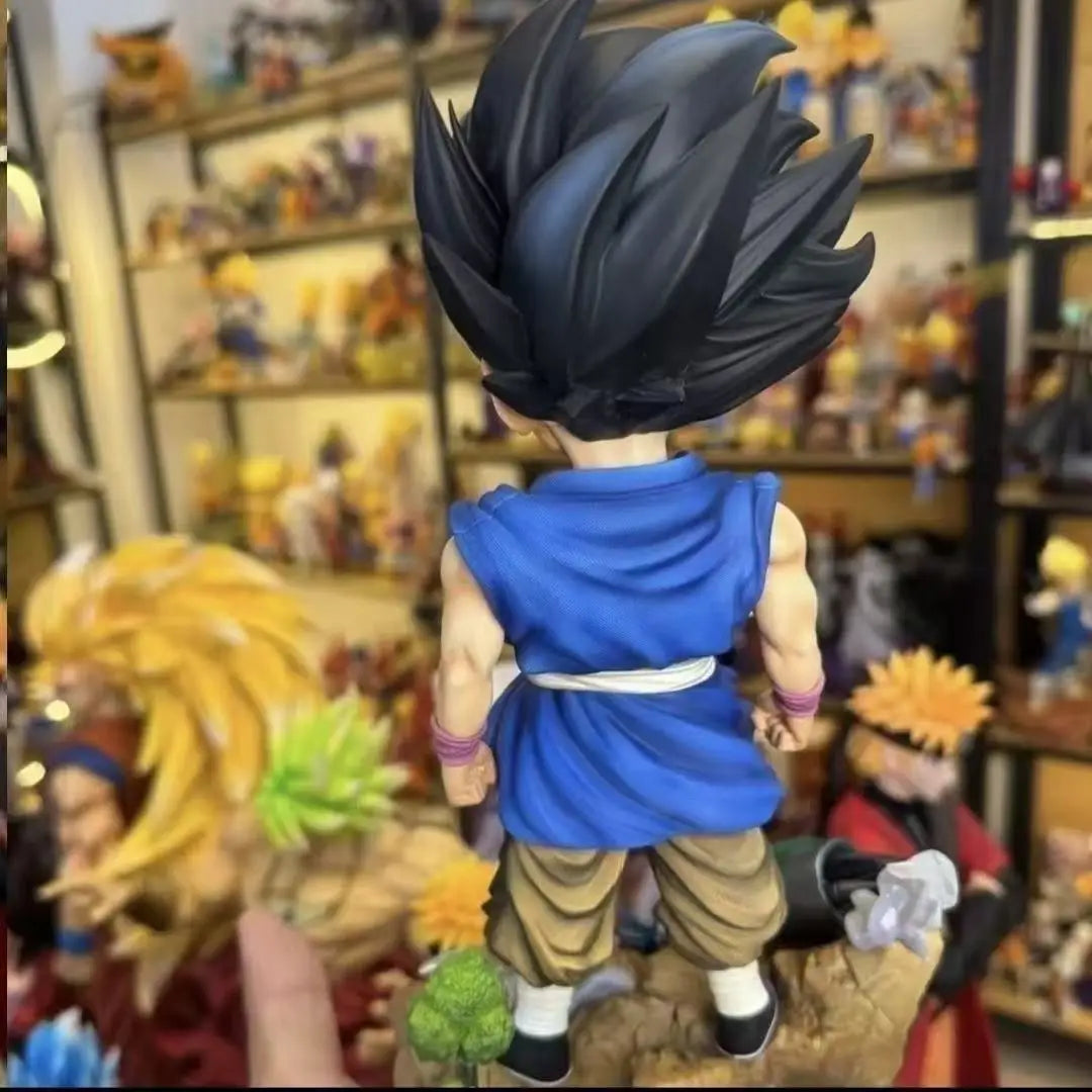 Figura Son Goku GT - Dragon Ball GT | Cabezas Intercambiables 25cm