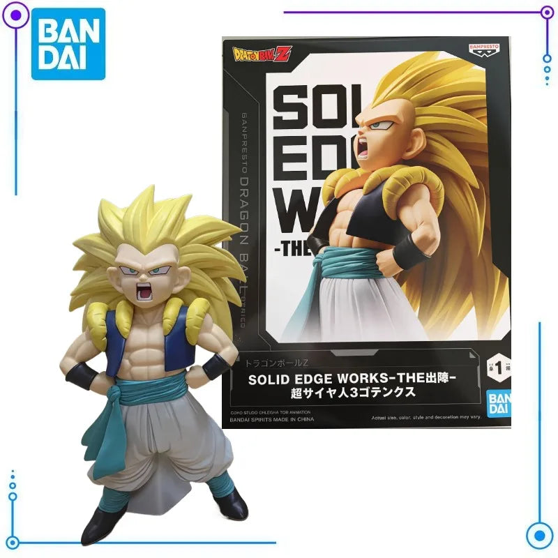 Figura Gotenks Super Saiyan 3 - Dragon Ball Z | Solid Edge Works 15cm