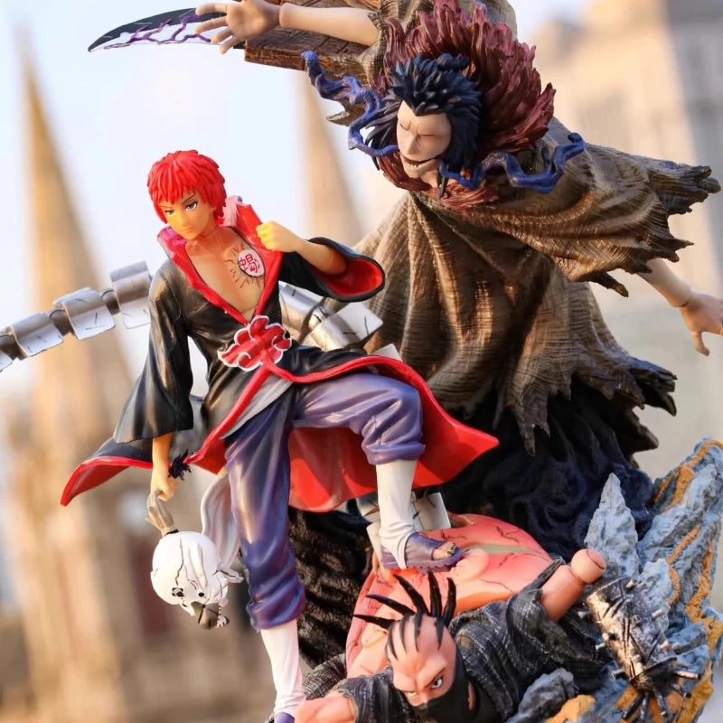 Figura Kakuzu - Naruto Shippuden | Akatsuki 5 Corazones Diorama GK 30cm