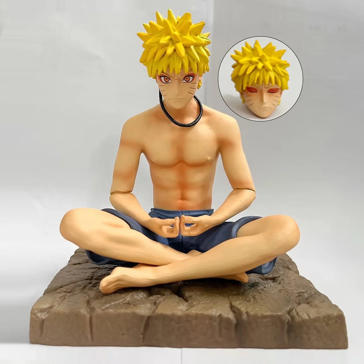 Figura Naruto Uzumaki Modo Sabio - Naruto Shippuden | Meditación 13cm