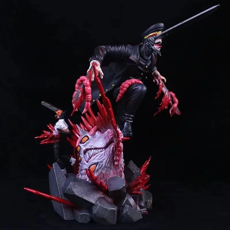 Figura Chainsaw Man - Chainsaw Man | Demonio GK Edición Deluxe 35cm