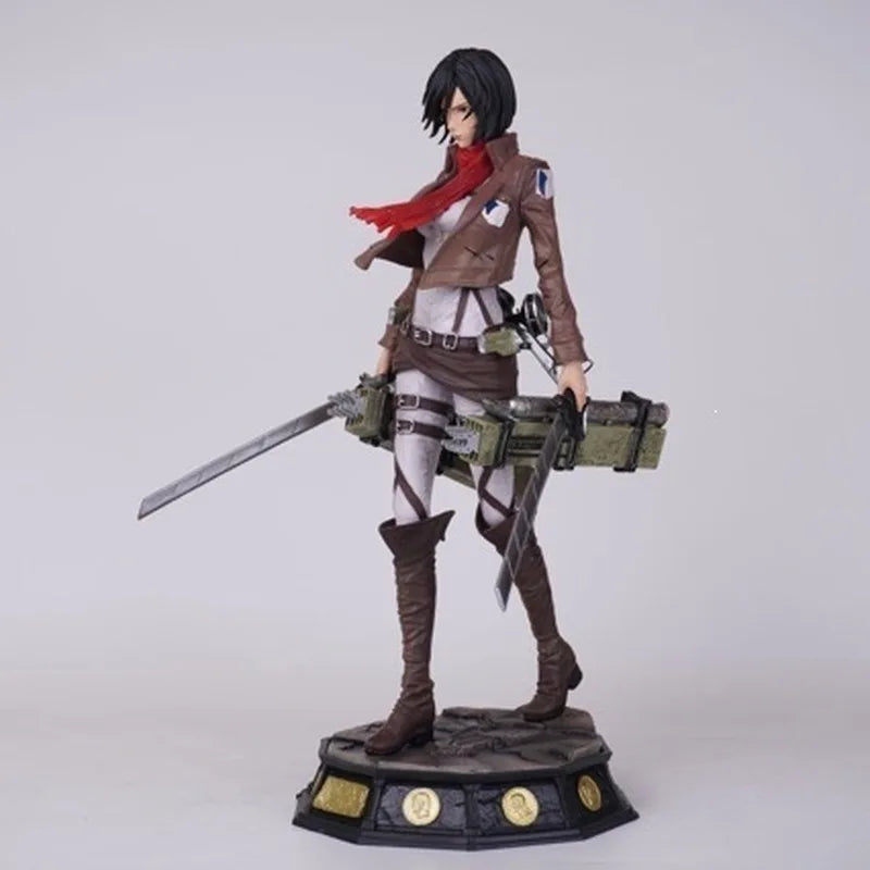 Figura Mikasa Ackerman - Attack on Titan | Estatua Decorativa 30cm