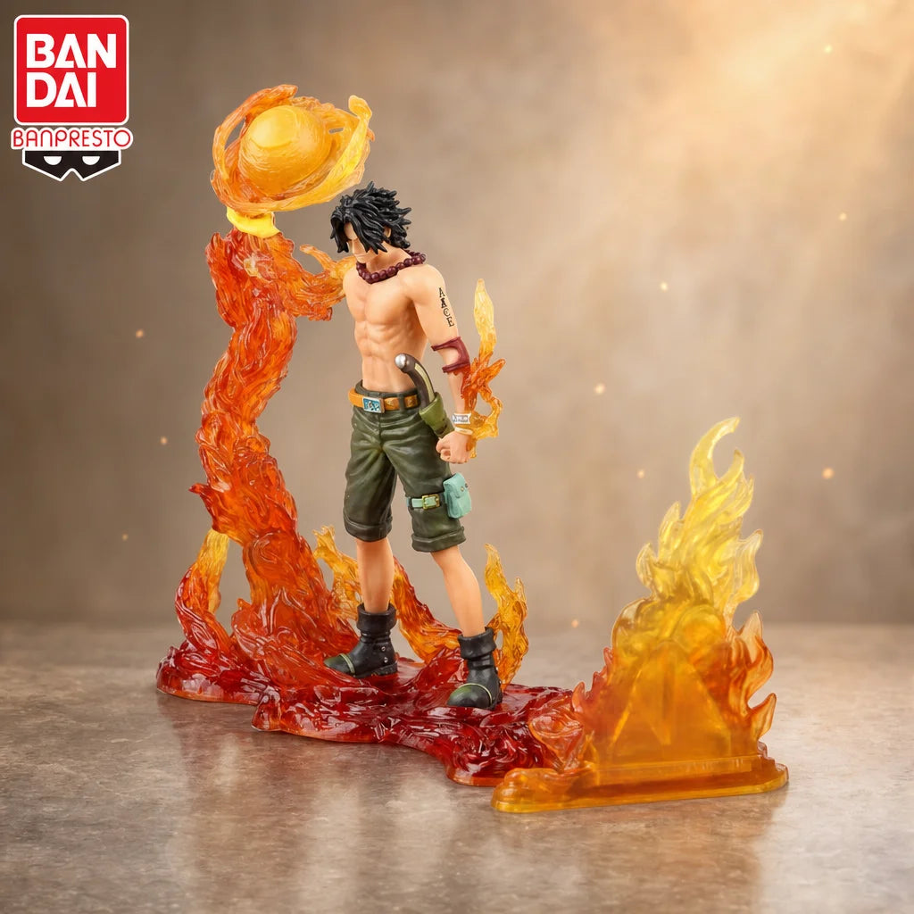 Figura Portgas D. Ace / Barbanegra - One Piece | Banpresto DX 15cm