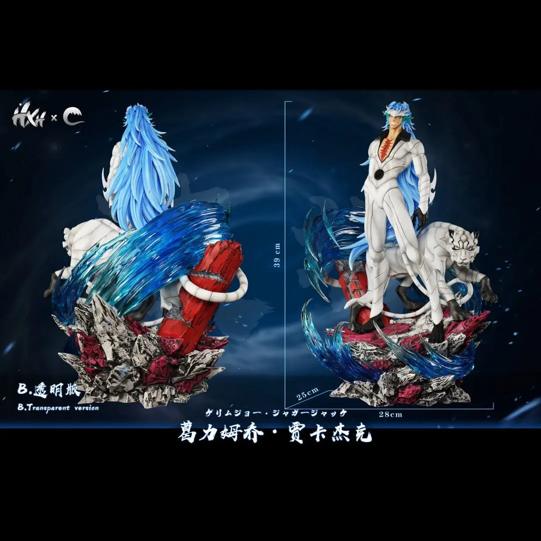 Figura Grimmjow Jaegerjaques - Bleach | Hxheng X Cheng Studio GK 39cm