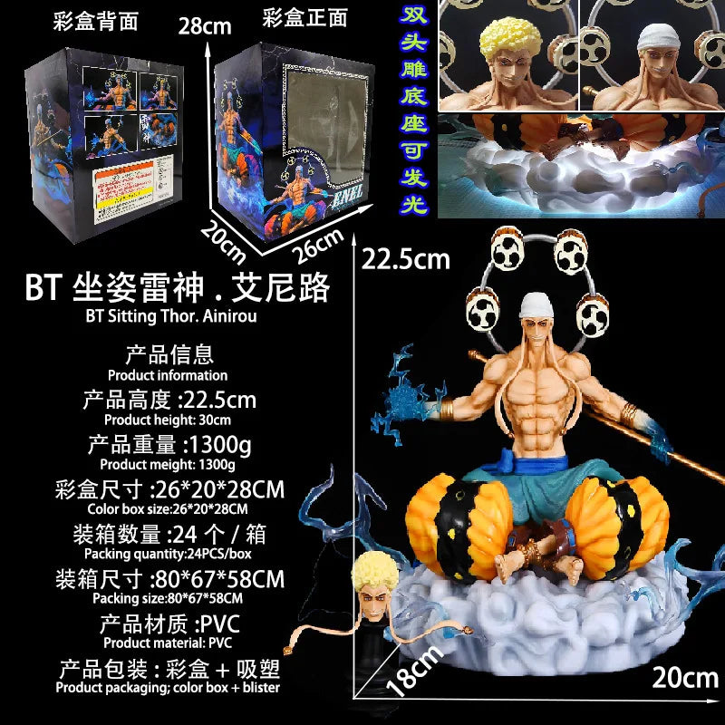 Figura Enel - One Piece | Goro Goro no Mi Estatua GK