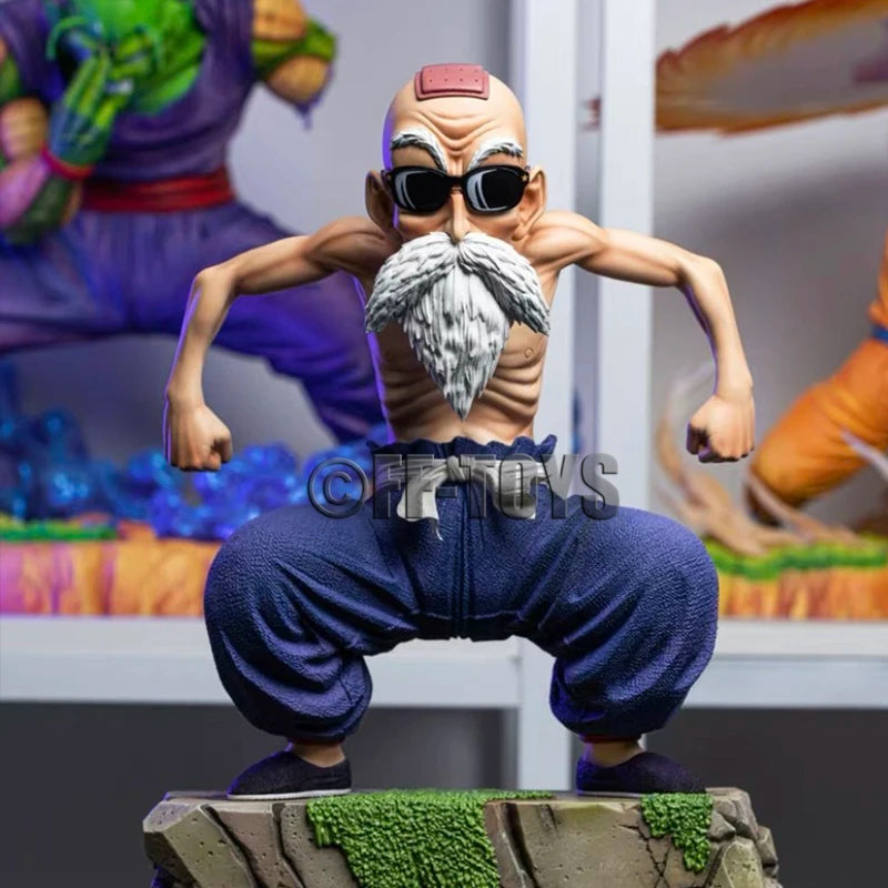 Figura Maestro Roshi - Dragon Ball | Versión musculosa 18cm