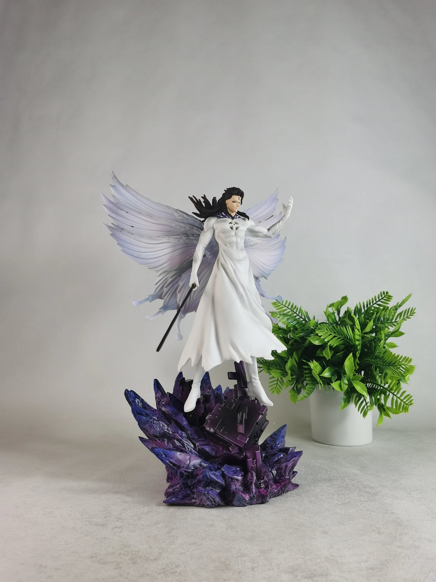 Figura Sosuke Aizen - Bleach | Estatua GK PVC 31cm