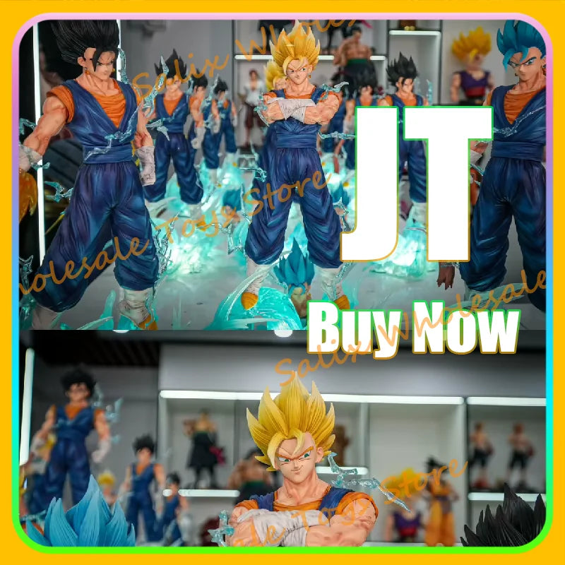 Figura Vegetto Super Saiyan Blue - Dragon Ball Z | JT Studio GK Cabezas Intercambiables