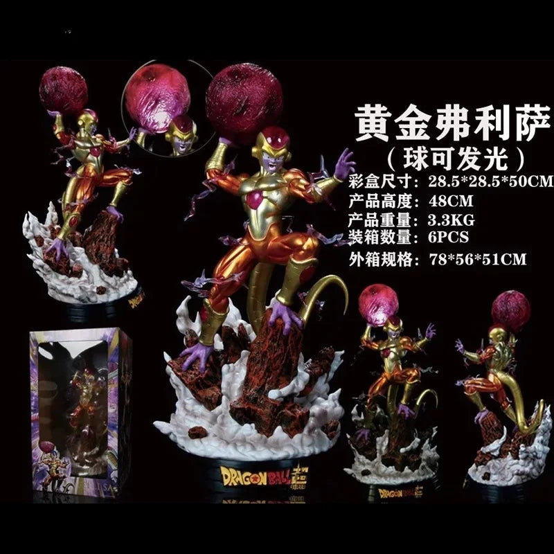 Figura Golden Frieza - Dragon Ball | Estatua Premium 48cm