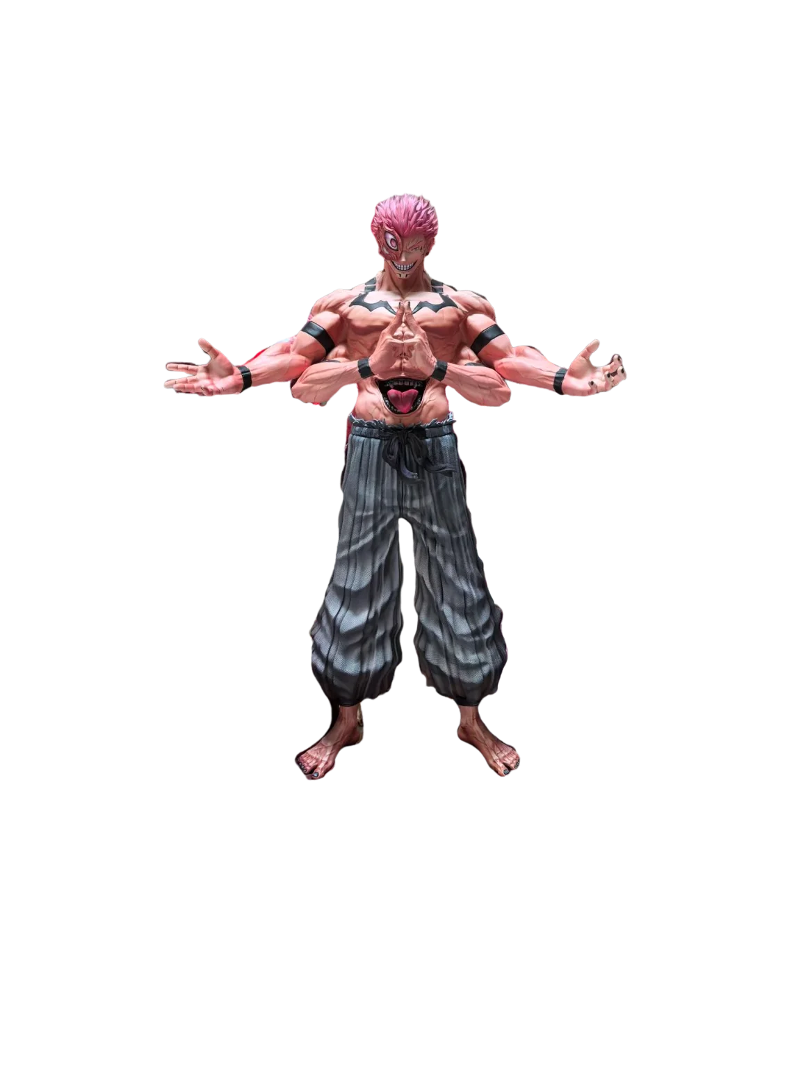 Figura Itadori Yuji y Ryomen Sukuna - Jujutsu Kaisen | Itadori Yuji y Ryomen Sukuna en pose dual 31cm