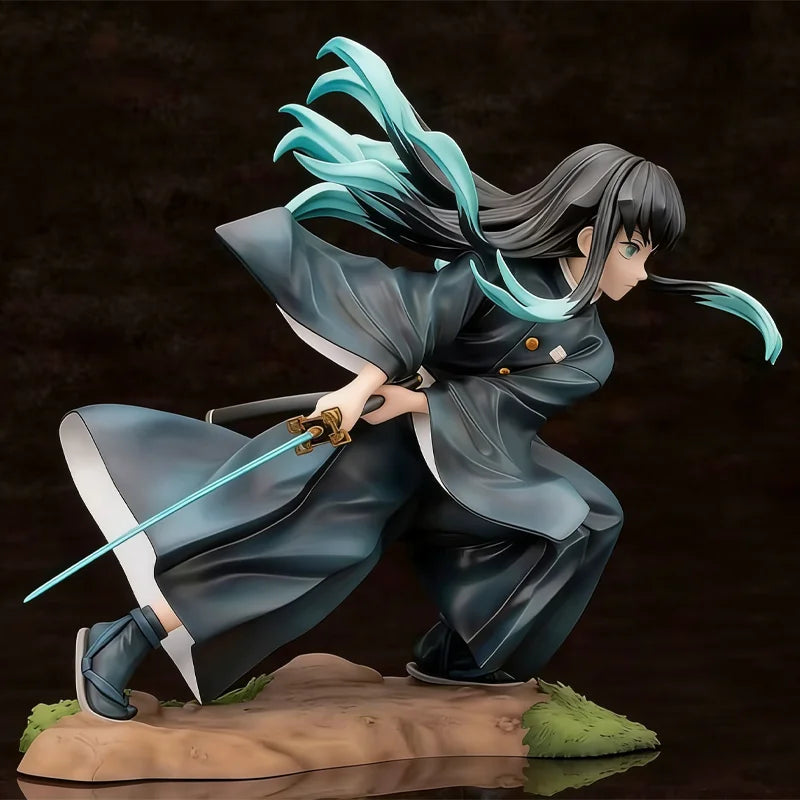 Figura Muichiro Tokito - Demon Slayer | Forma de Batalla Articulada 18cm