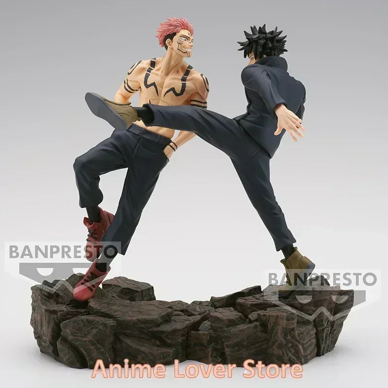 Figura Megumi Fushiguro y Sukuna Ryomen - Jujutsu Kaisen | Banpresto Combinación Batalla