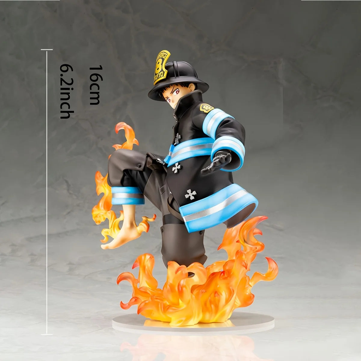 Figura Shinra Kusakabe - Fire Force | Shinra Kusakabe, el Diablo de la Octava Compañía