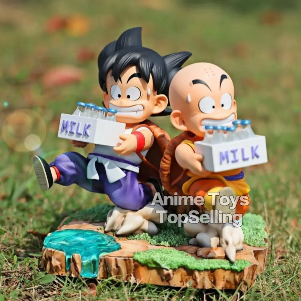 Figura Goku y Krillin 15 cm - Dragon Ball | PVC