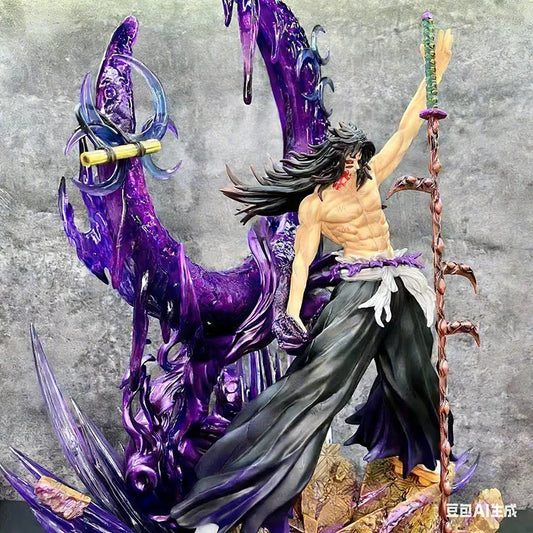 Figura Kokushibo - Kimetsu no Yaiba | Estatua Luz de Luna GK 45cm
