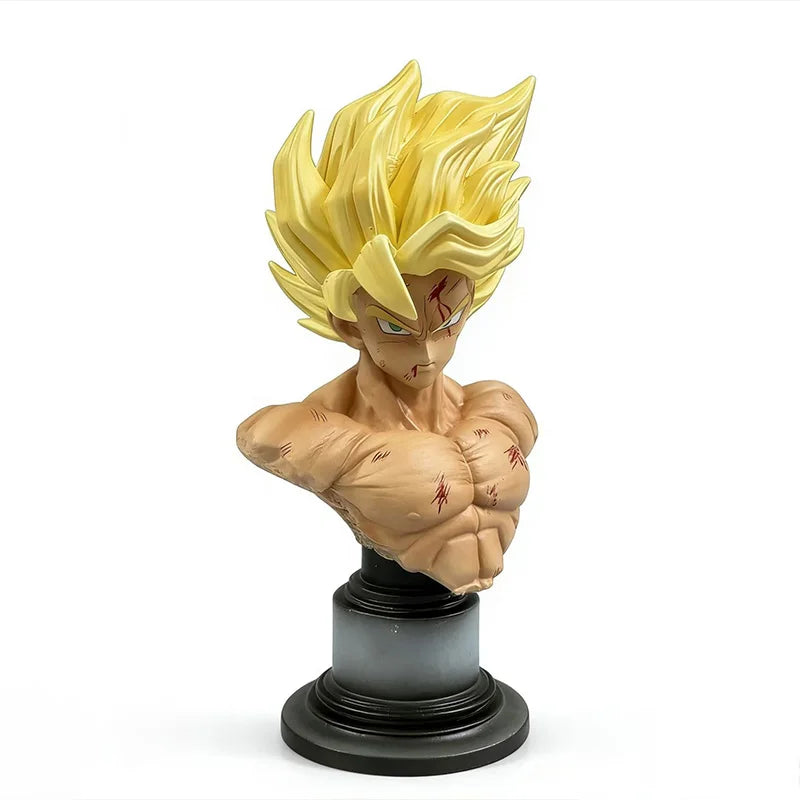 Figura Son Goku Super Saiyan - Dragon Ball Z | Base LED Intercambiable
