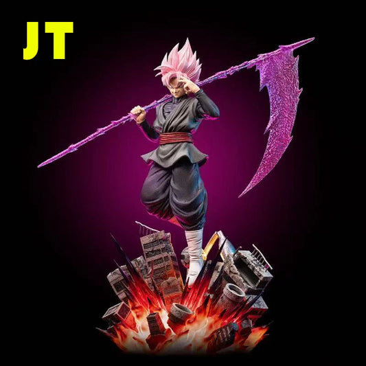 Figura Goku Black Super Saiyan Rosé - Dragon Ball Super | JT Statue 44,5 cm