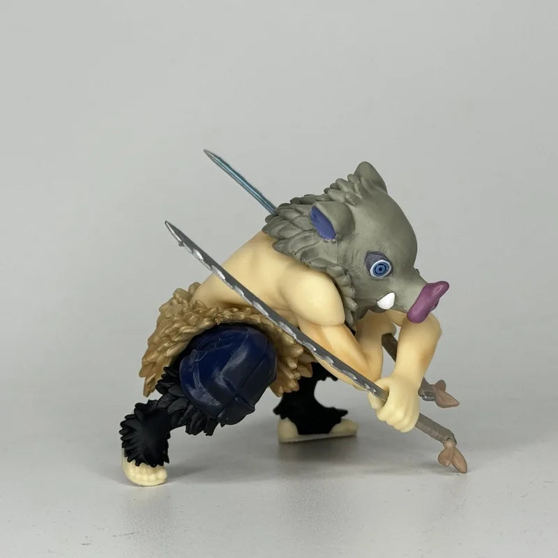 Figura Inosuke Hashibira - Kimetsu no Yaiba | Chibi Bestia 8cm