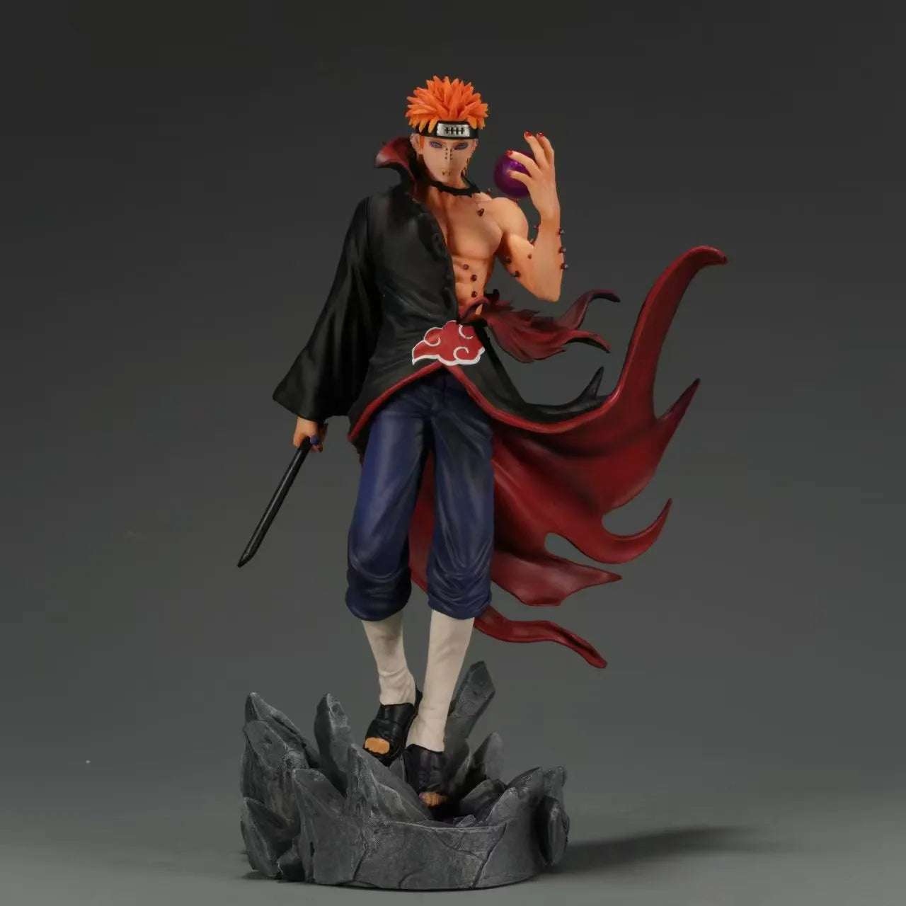 22cm Naruto Paine Anime Figure Ten Years Hundred Ninjas Gk Gifts Action Figure Model Statues Collections Toys Gifts